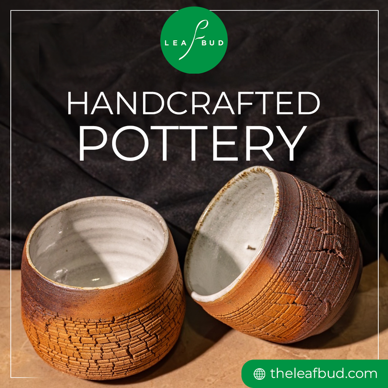 Authentic Handcrafted Pottery by Leaf Bud – Timeless Artisan Beauty