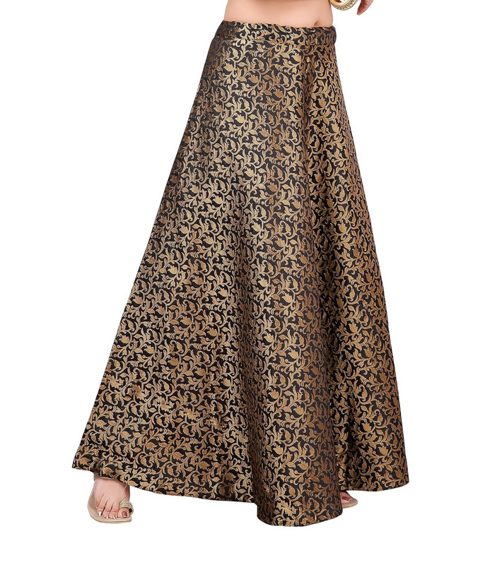 Women's Maxi Skirt Flared Bollywood Lehenga Choli Belly Dancing Skirts Partywear - Picture 10 of 47