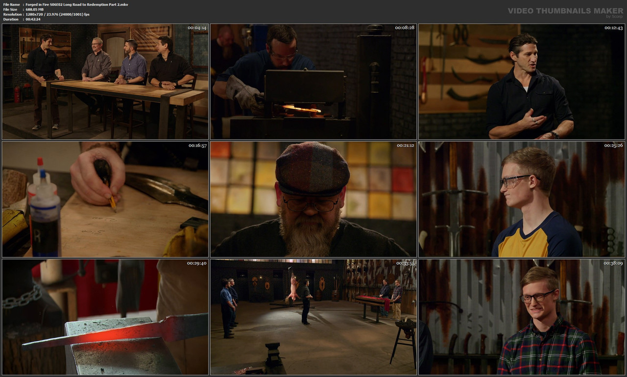 Forged in Fire S06E02 Long Road to Redemption Part 2.mkv