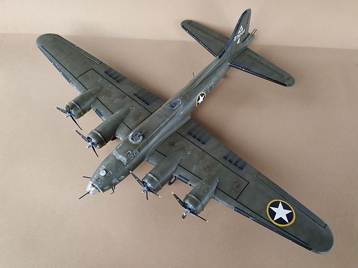 B-17F, stari Revell, 1/72 rebuild IMG-20200211-114252