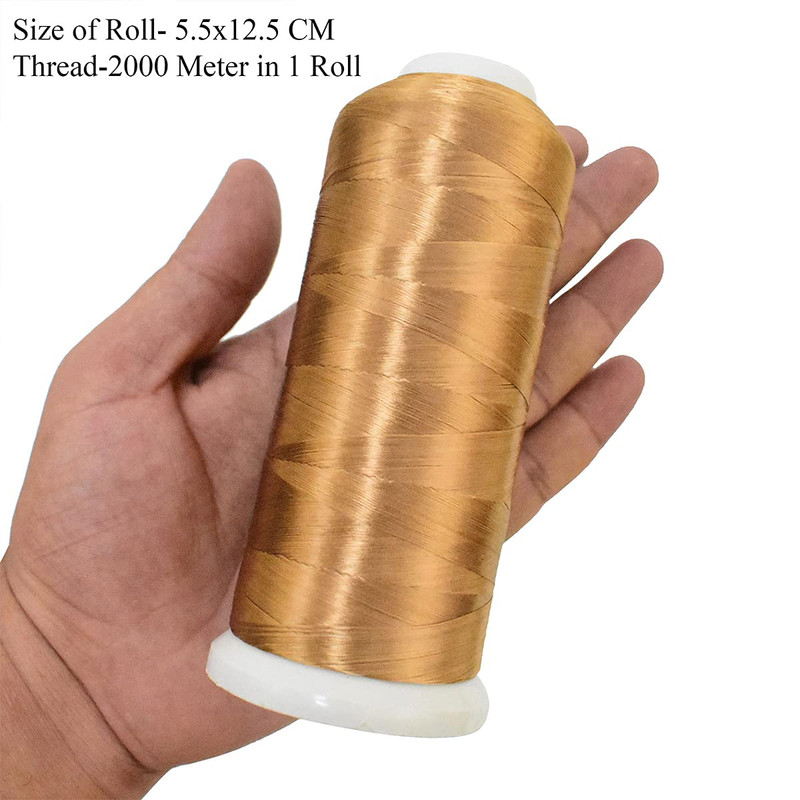 Art Silk Thread for Japanese Style Cross-Stitch Hand Embroidery-1 Roll/2000Meter - Picture 14 of 22