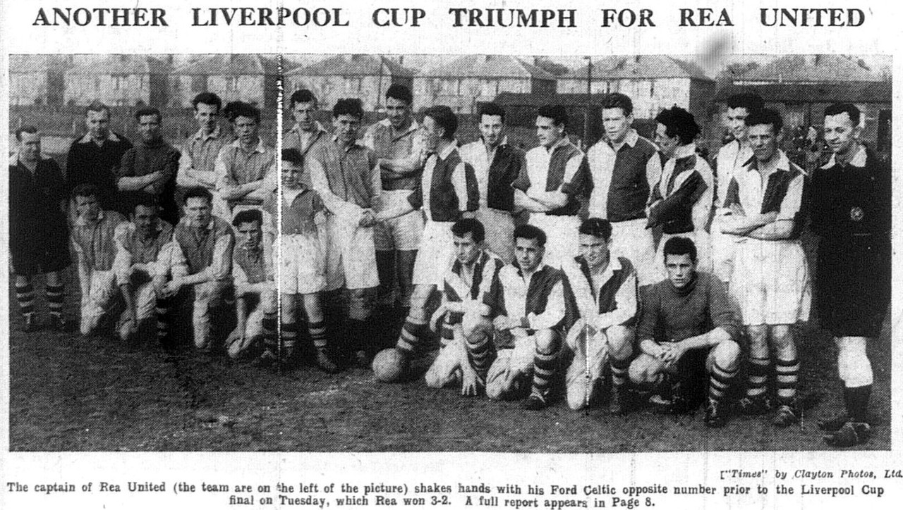 Season 1957 58 May 2 1958 Rea Ford Celtic