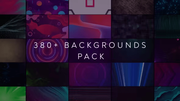 Videohive - 380+ Backgrounds Pack Premiere Pro 51200768