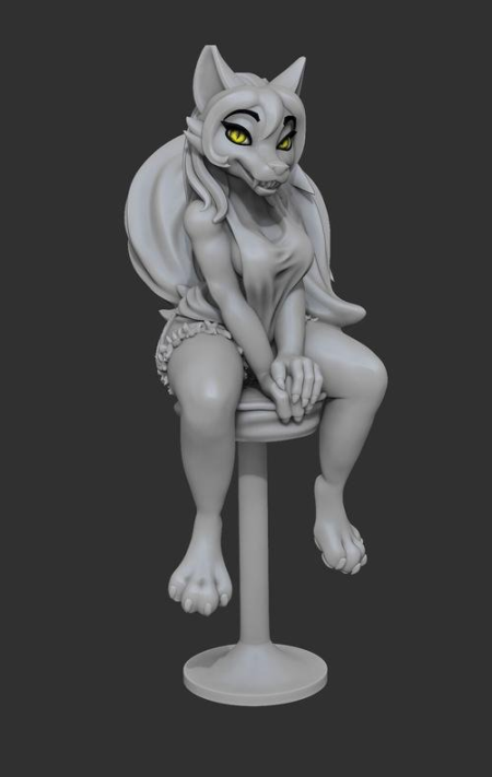 Wolf - Mike Smolka – 3D Print Wolf - Mike Smolka – 3D Print