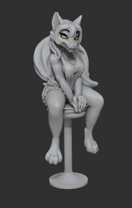 Wolf - Mike Smolka – 3D Print