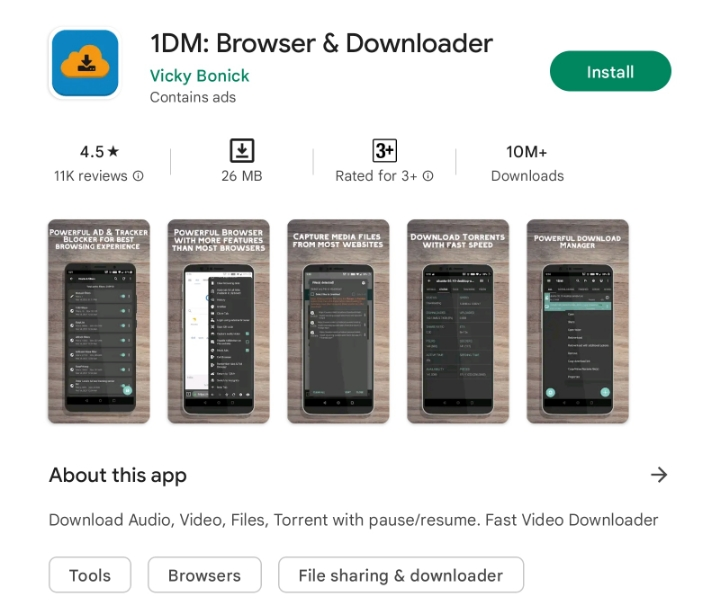 Aplikasi download manager terbaik di HP Android