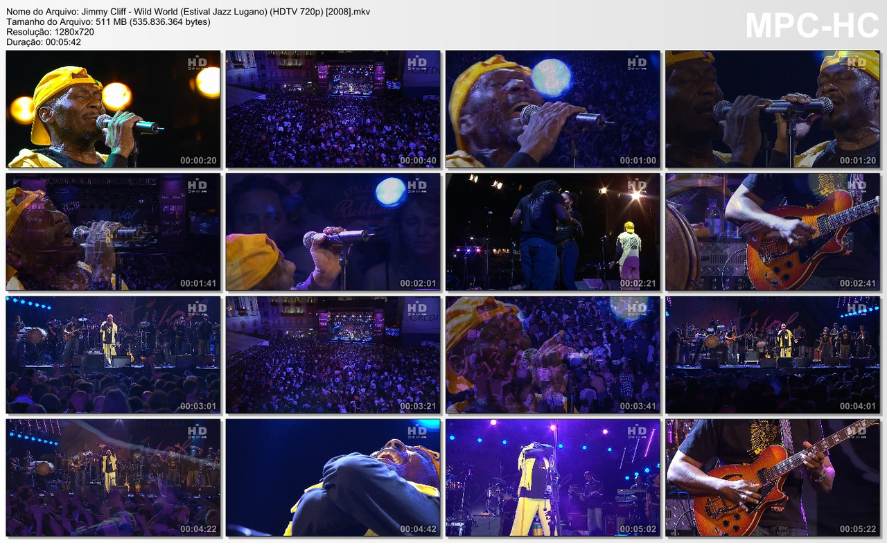 Jimmy Cliff - Wild World (Estival Jazz Lugano) (HDTV 720p) [2008]