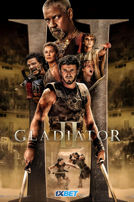 Gladiator II 2024.1080p.CAMRip.HINDI.ENG.1XBET