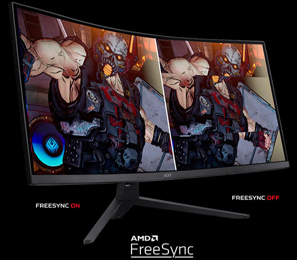 Tecnologia AMD FreeSync para imagens fluidas