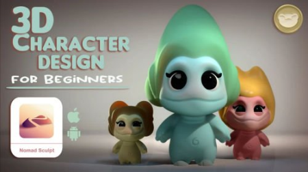 3D Character Design for Beginners | Nomad Sculpt with Drugfreedave