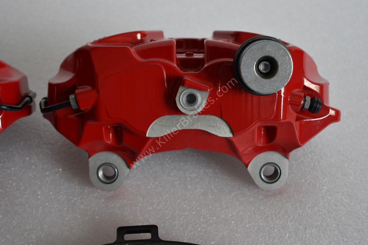 Audi TTS 2018 4Pot Calipers brake upgrade on Golf 7 R Audi S3 8v