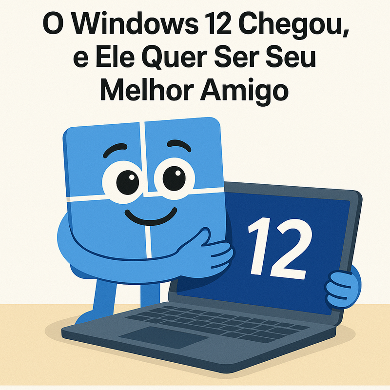O Windows 12 Chegou (mentira), e Ele Quer Ser Seu Melhor Amigo (verdade)