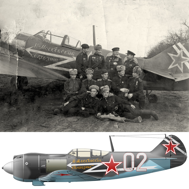 Lavochkin-La-5F-116IAP-Silver-02-presentation-aircraft-from-farmers-of-the-Novomoskovsk-region-0A