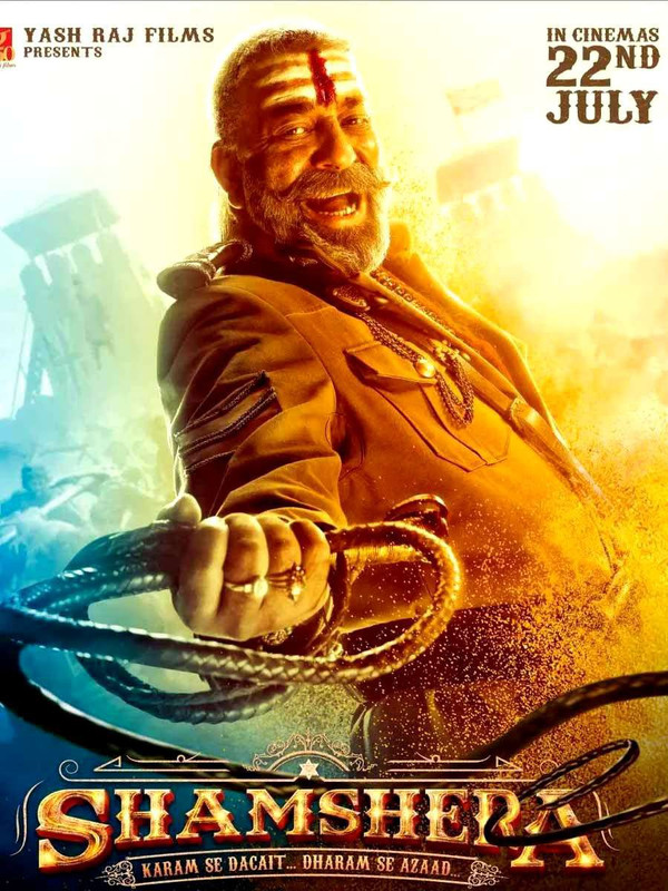 Shamshera 2022 1080p Hindi V2 HDTS x264 AAC ESub QRips