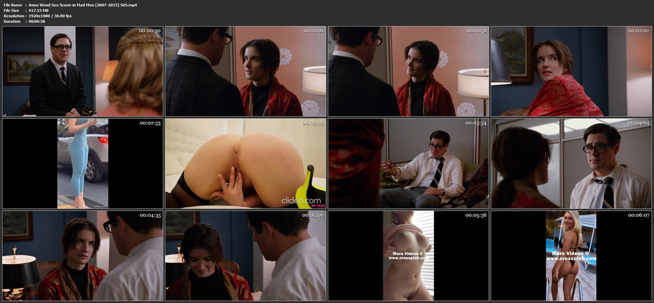 Anna Wood Sex Scene in Mad Men (2007-2015) S05.mp4
