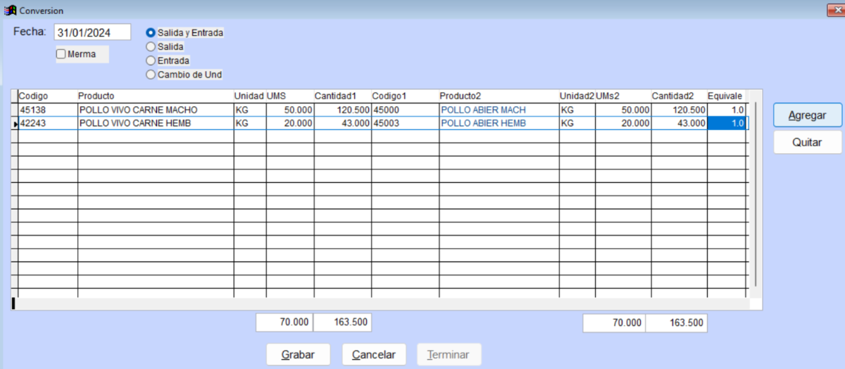 Interface Contable 3