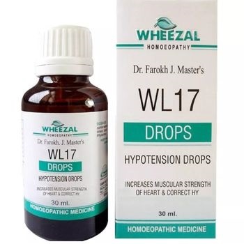 Wheezal WL-17 Hypotension Drops (30ml)
