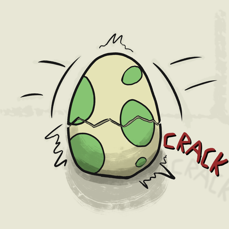 Smeargle egg crack