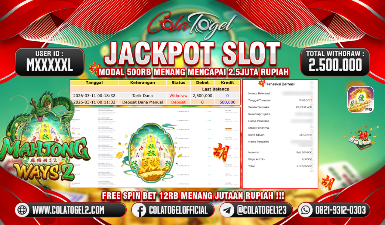 JACKPOT SLOT GACORR!!