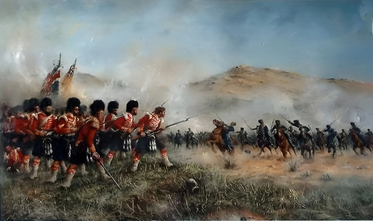 Crimea,Balaclava,escoceses,el coraje ruidoso del 93º regimiento escoces -la delgada linea roja,David