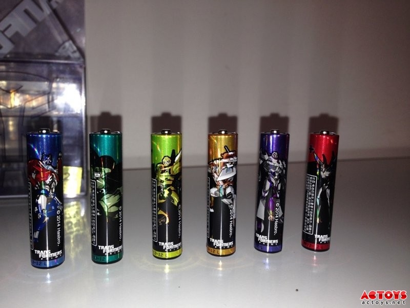Transformers Prime Nanfu AA Collectible Batterie