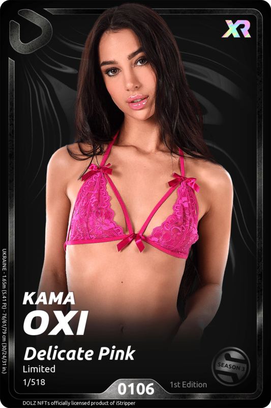 Kama Oxi - Dolz Series Season 3 - Delicate Pink - Card # g0106 - x 50 - 4500px - May 10, 2024