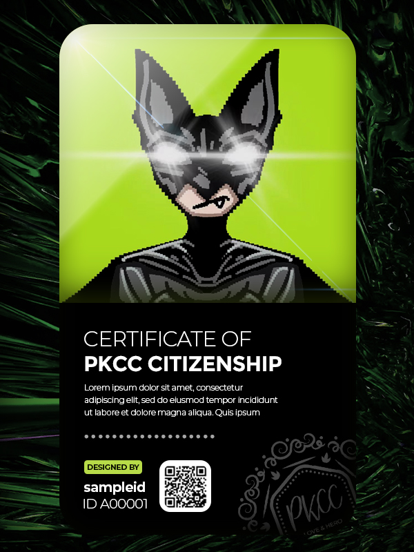 2077朋克猫之城的居民身份证