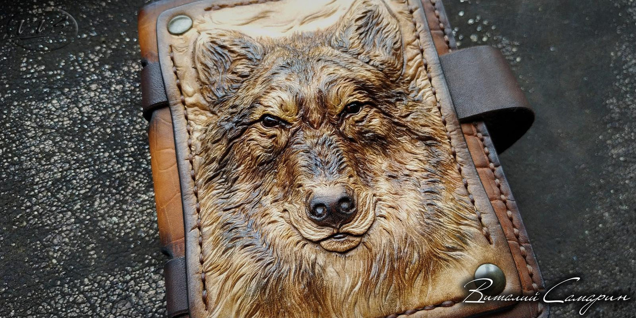 кошелек волк большой косяк копия1