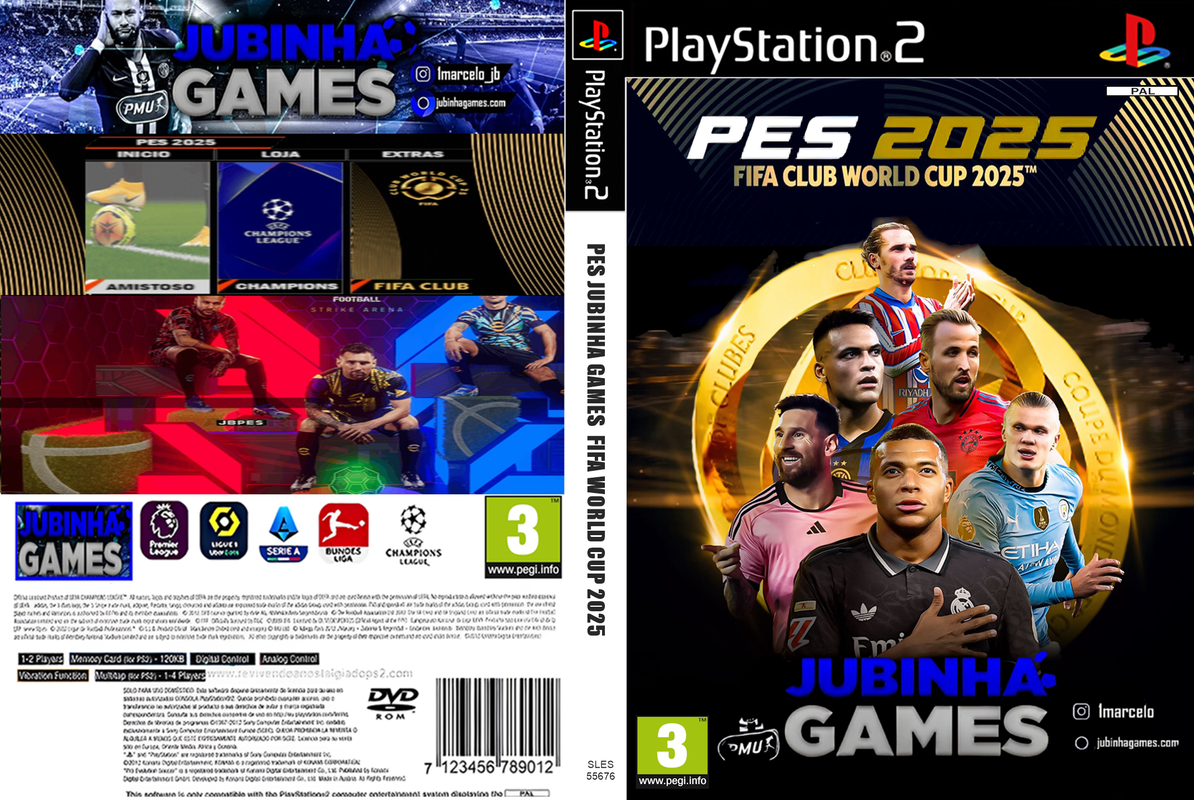 PES JUBINHA GAMES v.2 FIFA WORLD CUP (AGOSTO) 2025