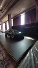 Showcase detail — paint clarity and interior presentation under event lighting