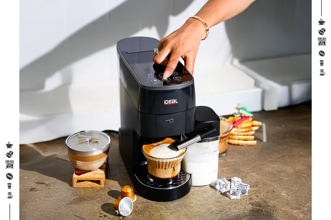 Premium espresso coffee machine