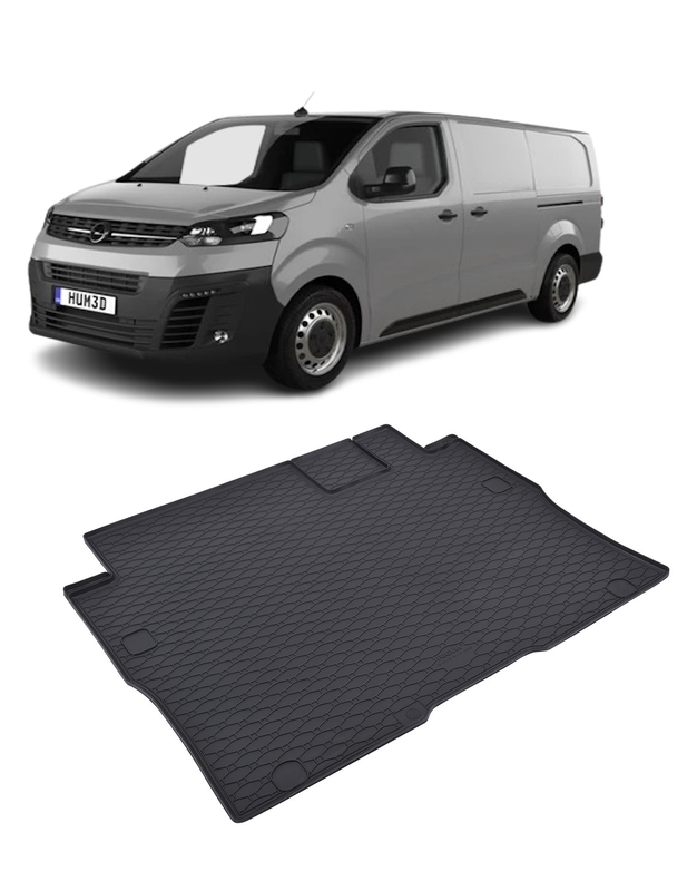 Tavita auto OPEL Vivaro E 2020-prezent, protectie portbagaj, Cri-Flo, din cauciuc 100%, compatibil cu autoturismul OPEL Vivaro E