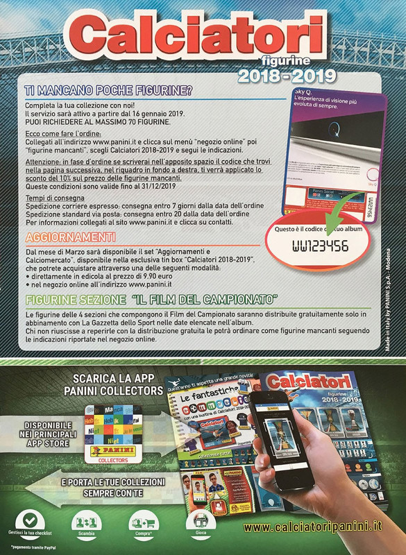 Album Calciatori 2018-2019 Panini-131