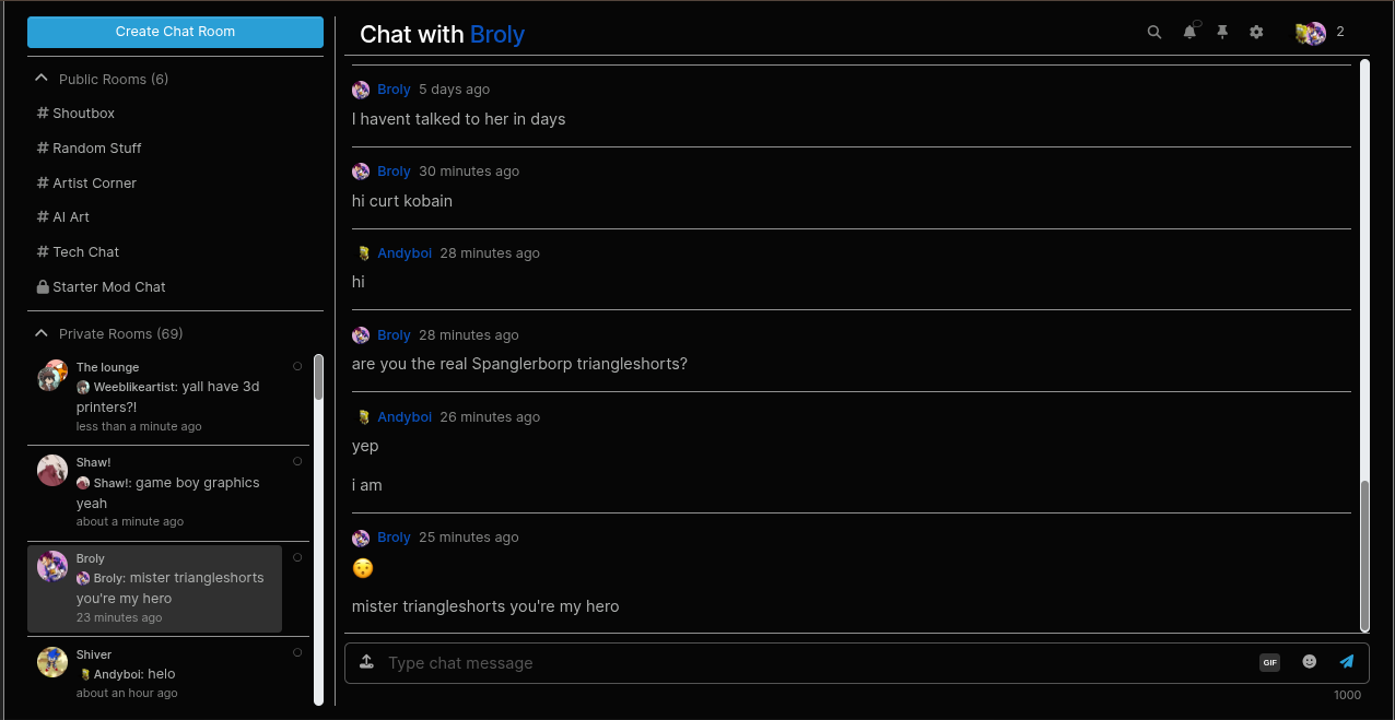 browsedns chat ui