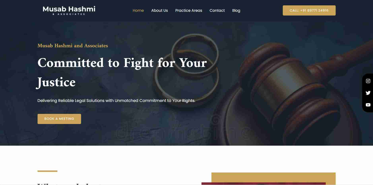 Musabhashmi – Course site with payments and onboarding