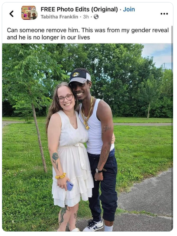Bitte um Foto-Retusche