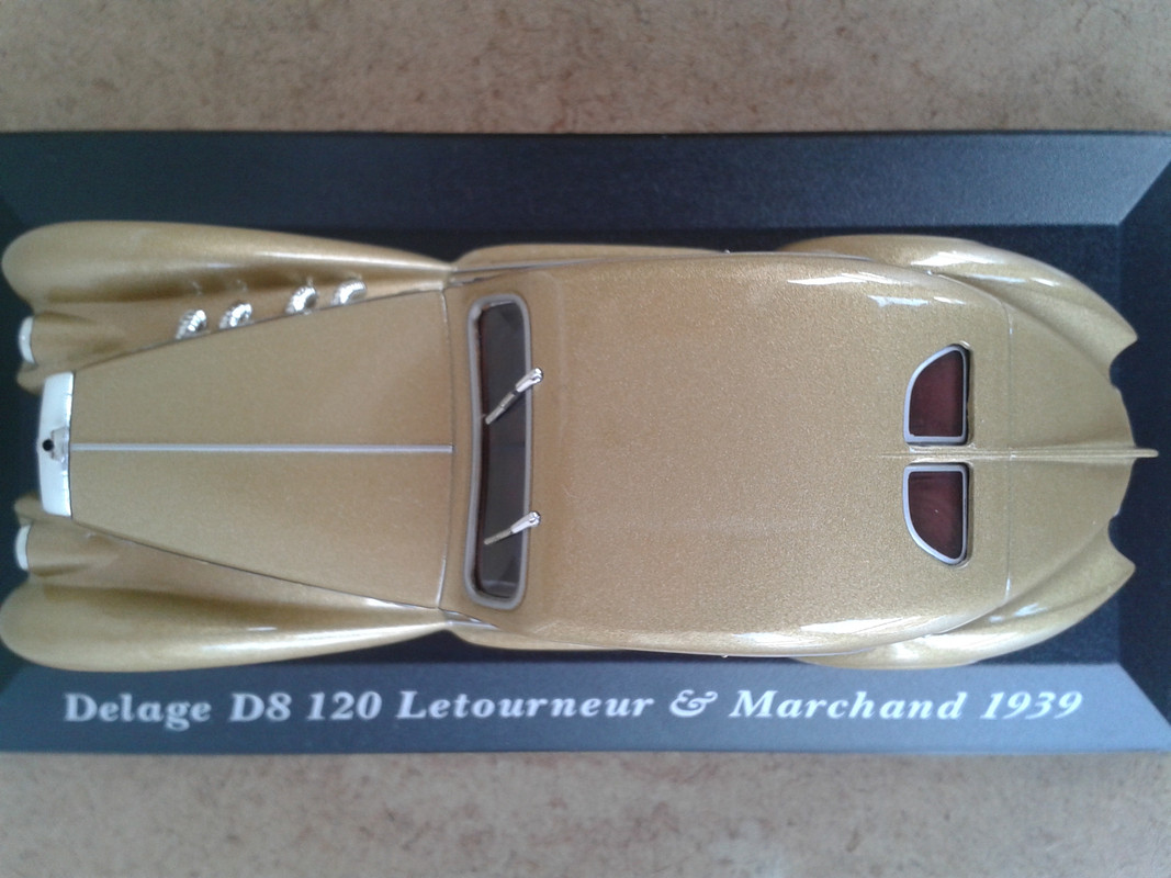 1937 Delage D8 120 Aerosport Coupe by Letourneur & Marchand (Ixo-Altaya) (11)