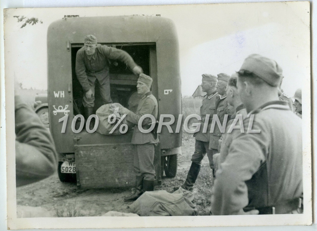 Daugavpils Dünaburg Lettland ~ ReiterRgt 58 IR58 Lkw Feldpost Post Kennung