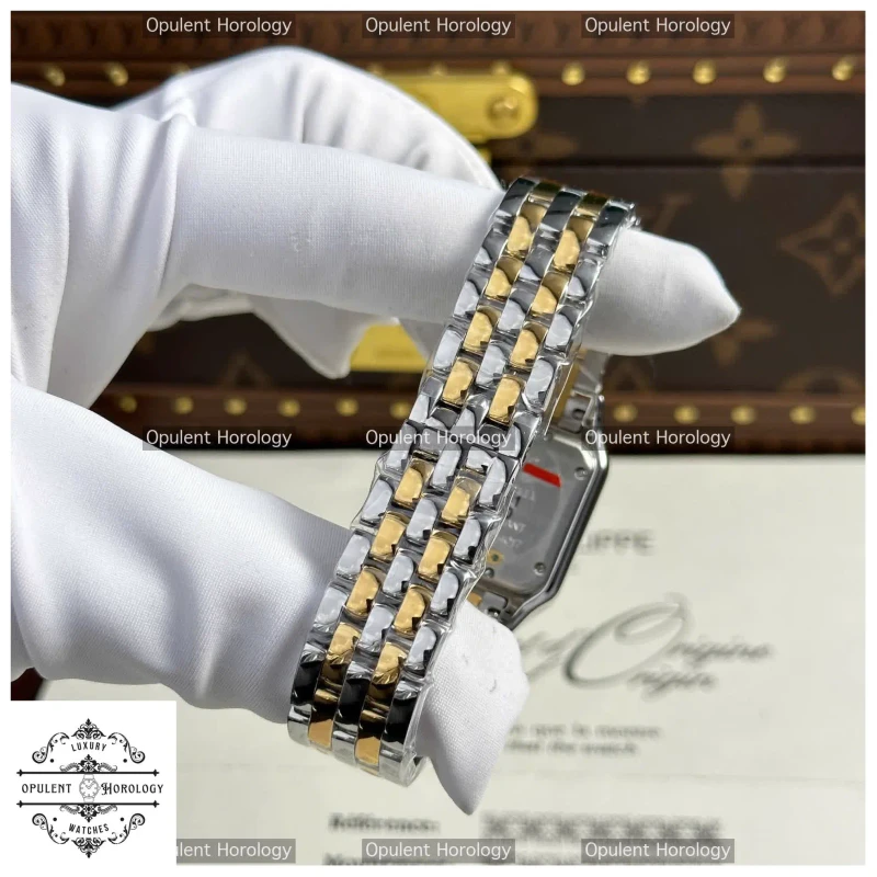 Luxury Cartier Panthere 1:1 Replica | White Dial, Metal Bracelet