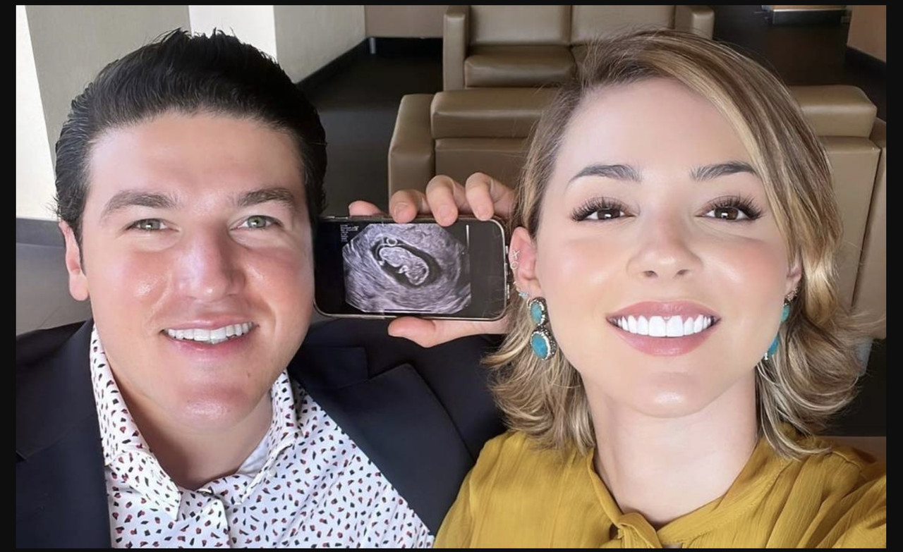 Mariana Rodríguez y Samuel García podrían llamar LLUVIA a su bebé