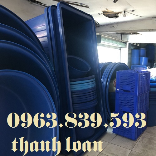 Thùng nhựa 2 m3 đựng nước sản xuất dệt nhuộm,bán thùng nhựa nuôi cá 2000L / 096.3839.593 Thung-chu-nhat-nuoi-ca-thung-nuoi-ca-bang-nhua