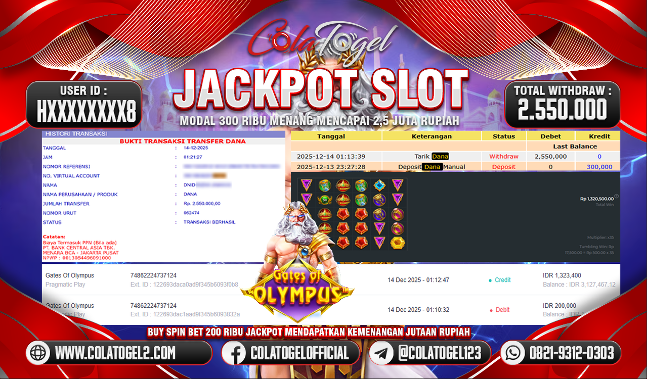 JACKPOT SLOT GACOR!!