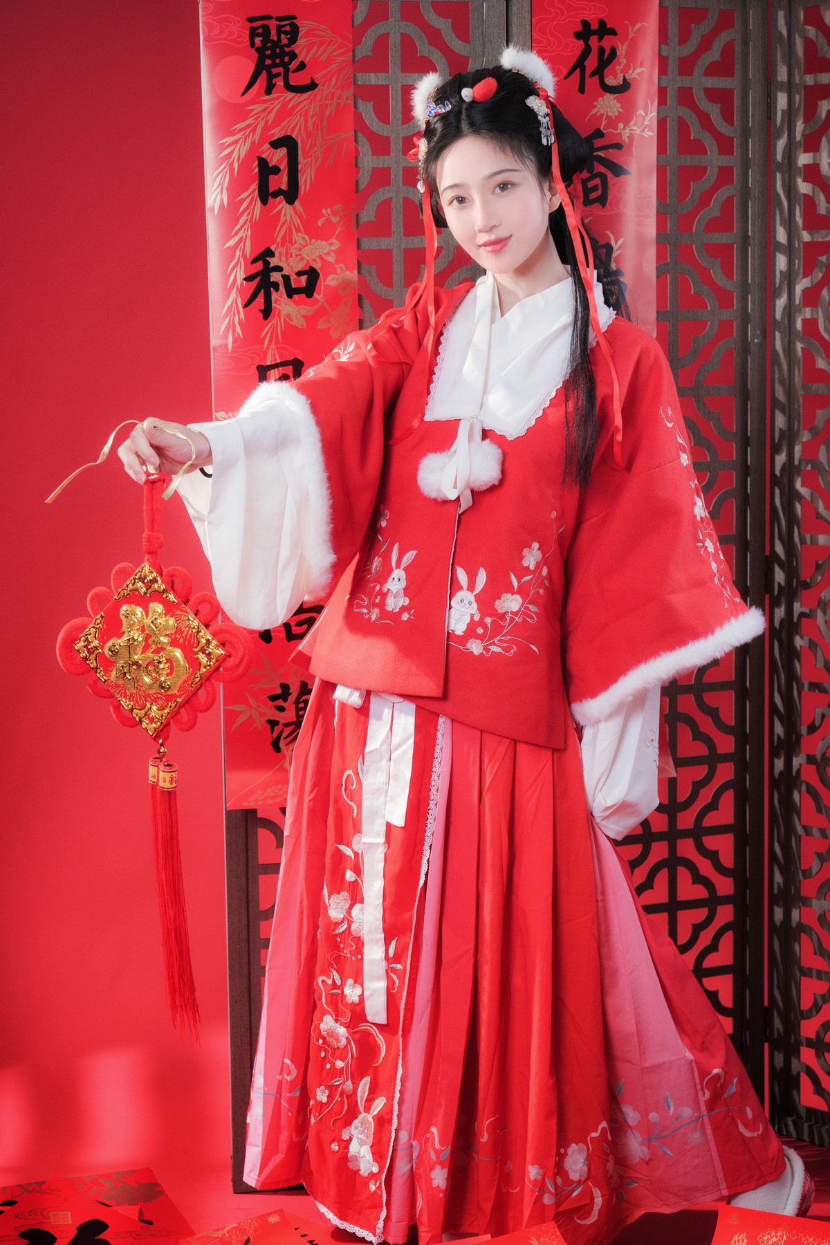 年年nnian 新年拜年主题写真 喜庆氛围高清图集插图2