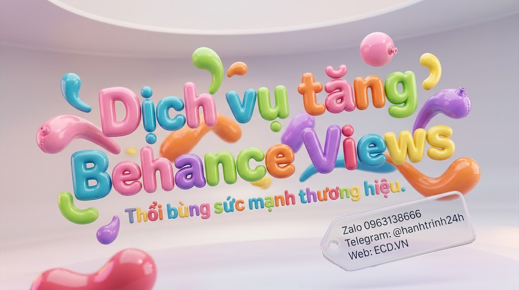 dịch vụ tăng behance views organic tăng engagement