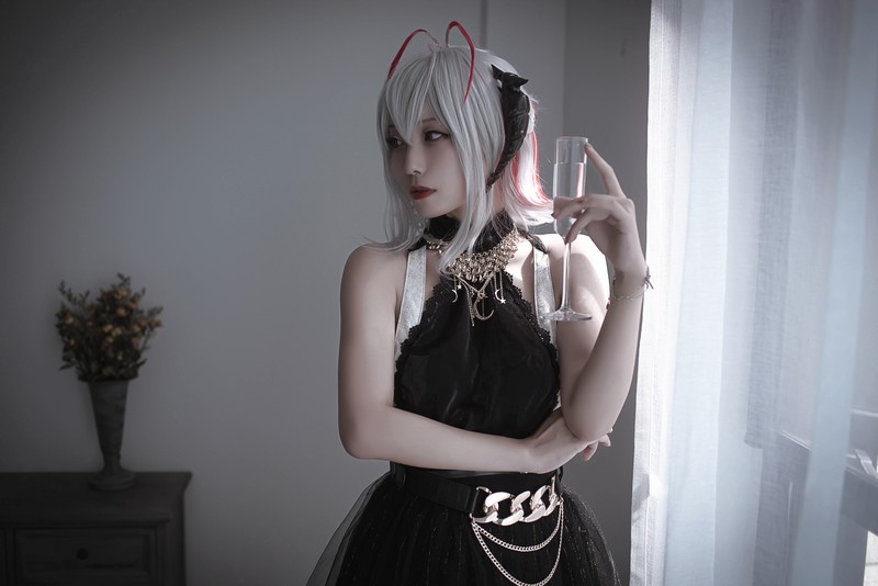 切切Celia 明日方舟 W 礼服 Cosplay 高清写真 20P插图