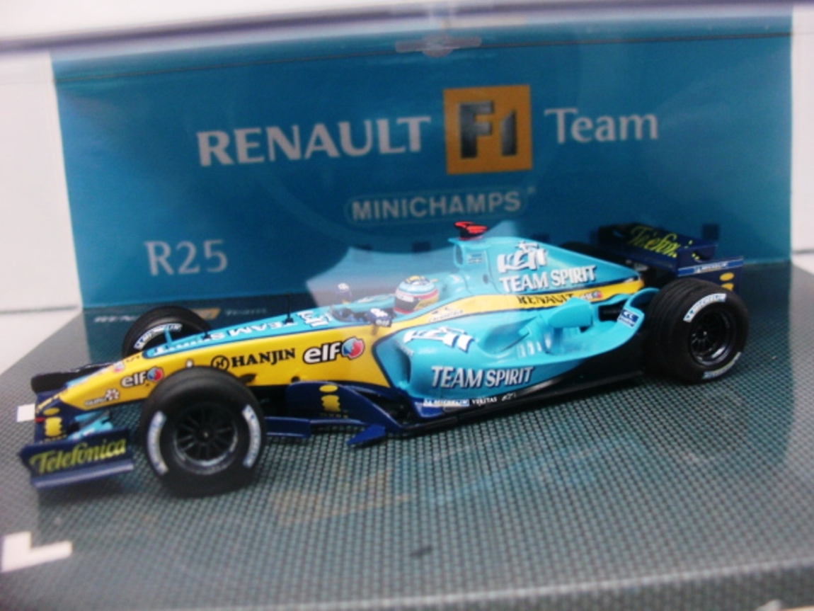 WOW EXTREMELY RARE Renault R25 Fer Alonso Vice Winner Monza