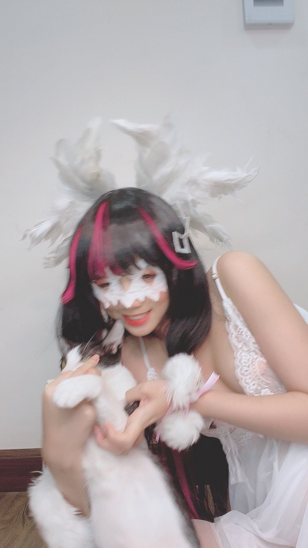 PoppaChan Columbina Cosplay Set (Genshin Impact Fatui) – 146 Photos 346MB插图6
