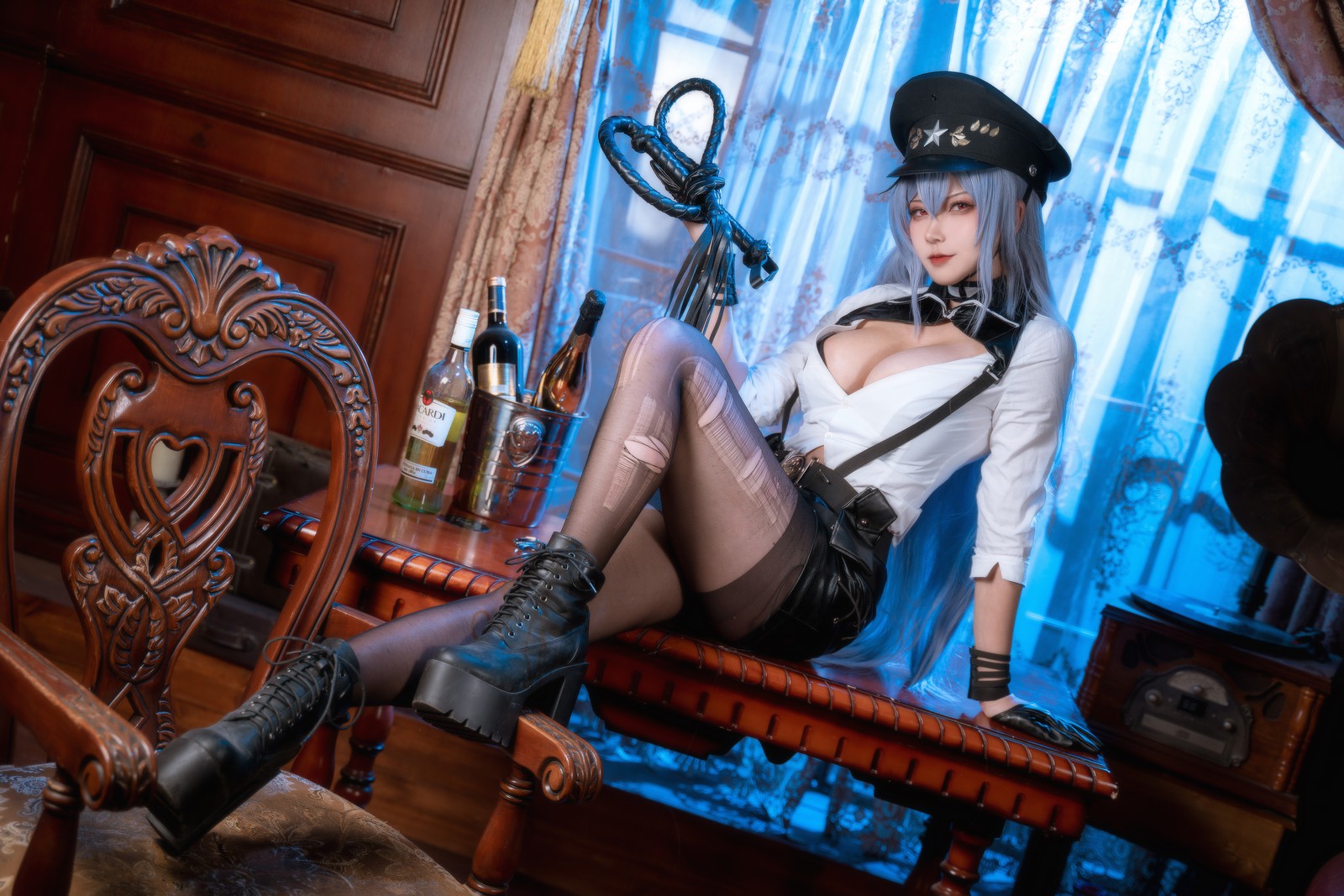 Seya-狮砸 – 碧蓝航线 甘古特·坚定的执行者 Cos 高清写真（12P-119MB）插图3
