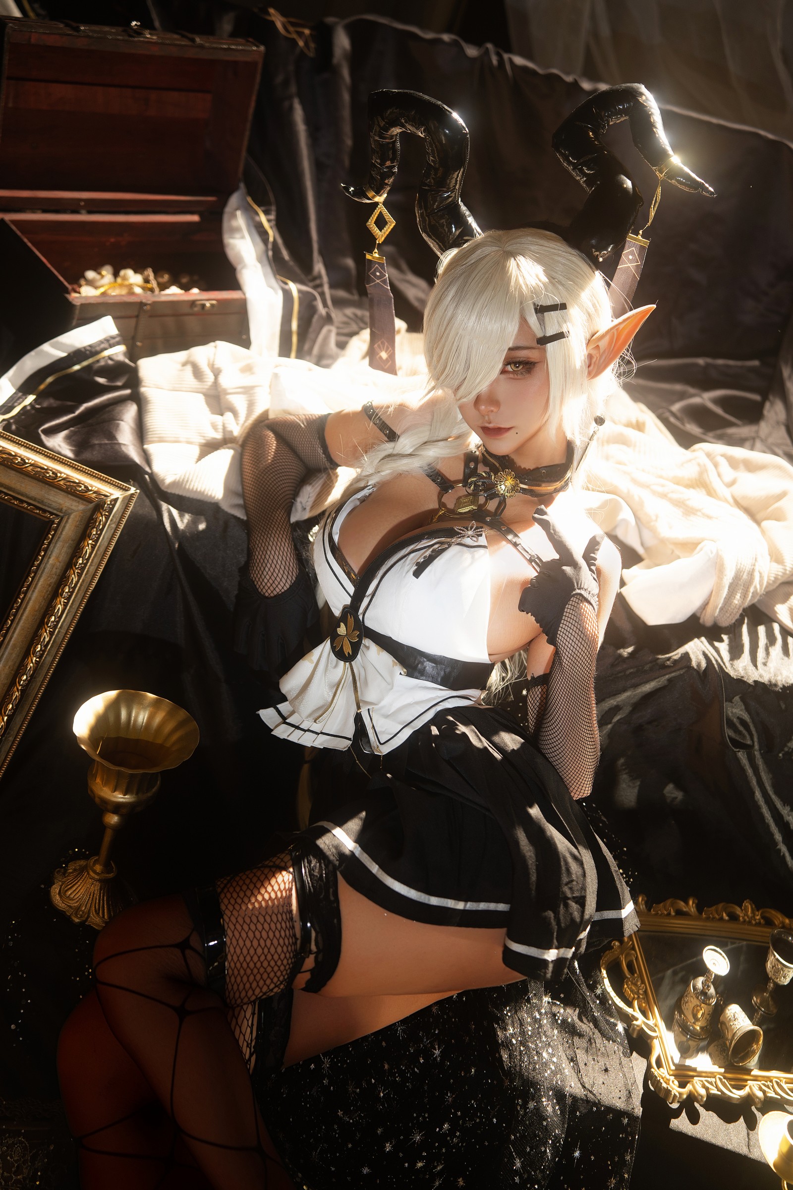 Seya-狮砸 – 碧蓝航线 尾张魔王 Cos 高清写真（12P-156MB）插图6