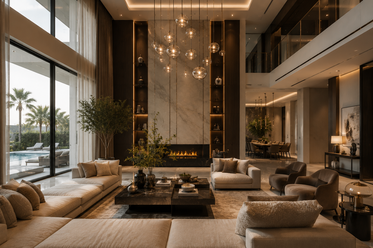 Villa interiors
